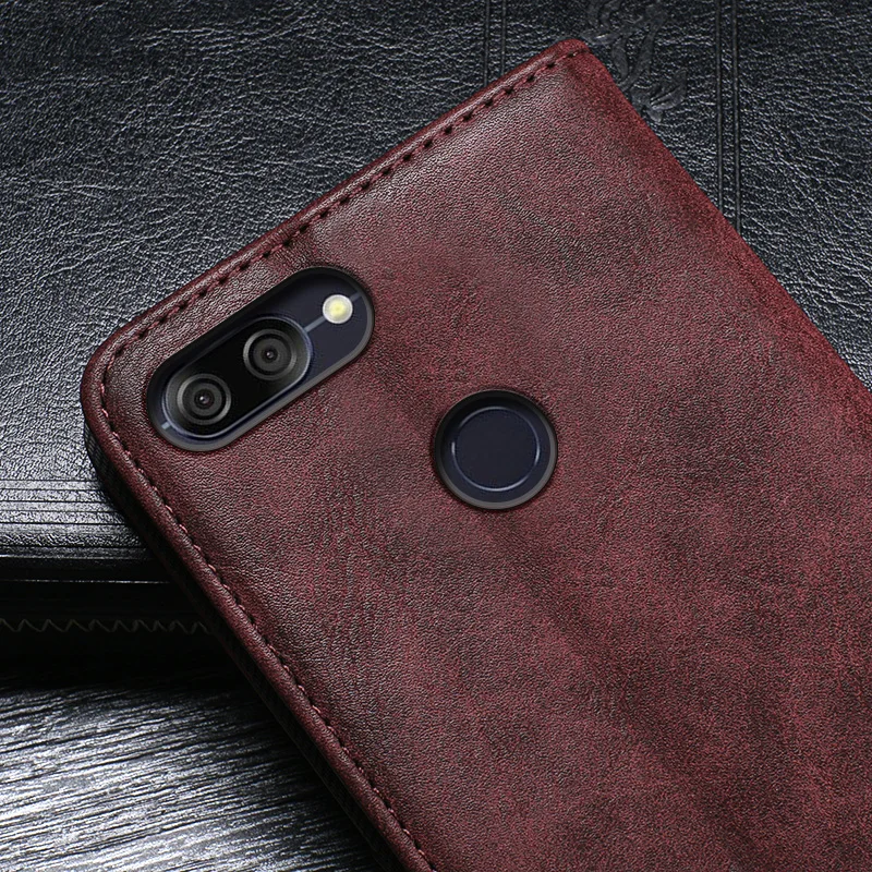 Для Asus Zenfone Max Plus ZB570TL чехол Высокое качество Ретро Флип кожаный для M1 X081DC Капа