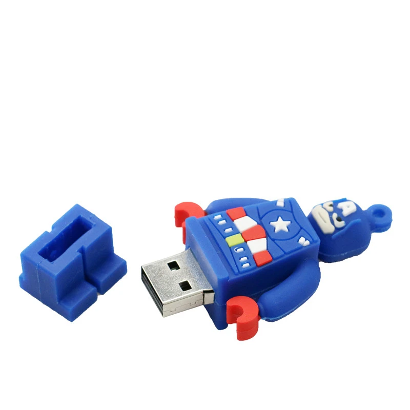 Новый USB флеш-накопитель Бэтмен новый Капитан Америка супер герой Миньоны 4 ГБ 8 16