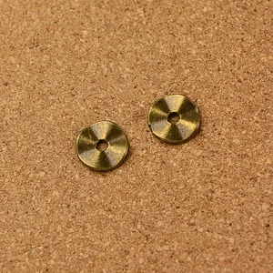 Оптовая продажа, Винтаж, 400 шт., античная бронза, круглые бусины с небольшим отверстием, diy ювелирные изделия, 2 мм, hola dia