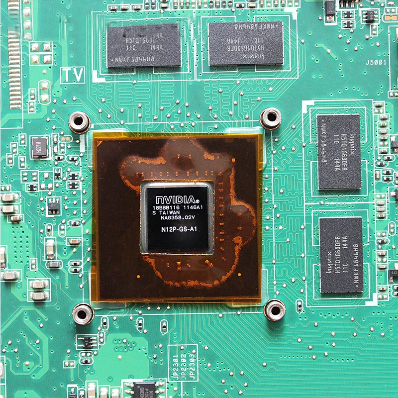 GT540M/1 Гб 4 * слота N53SV материнская плата GT540M REV: 2 для For Asus N53S N53SN N53SM ноутбука