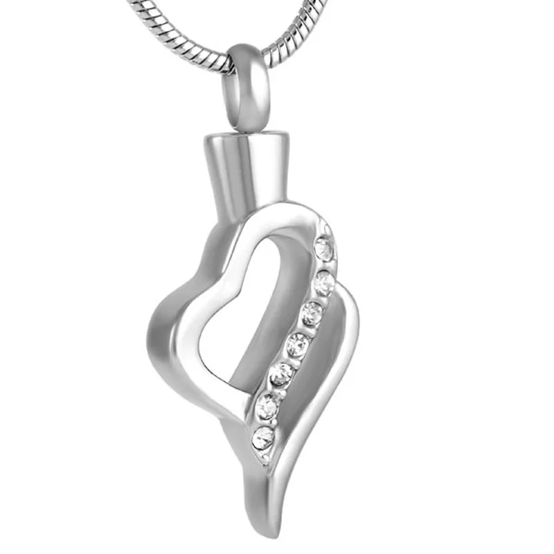 Памятка из нержавеющей стали для кремации потеря семейного сердца|jewelry for ashes|ash
