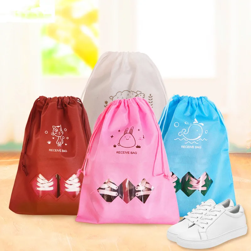 1 шт. дорожная сумка для хранения обуви одежды на шнурке мужские и женские сумки