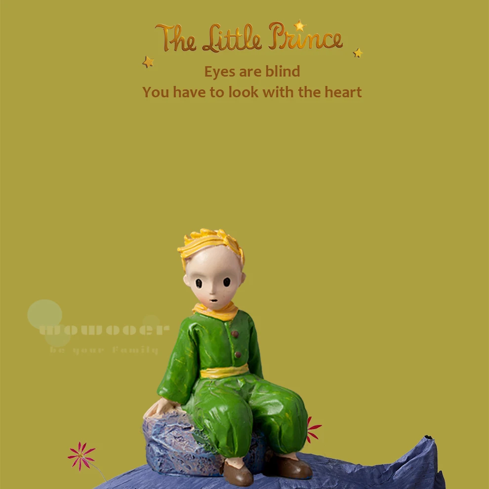 Миниатюры бонсай Террариум с мхом украшение в стиле Маленький принц модель