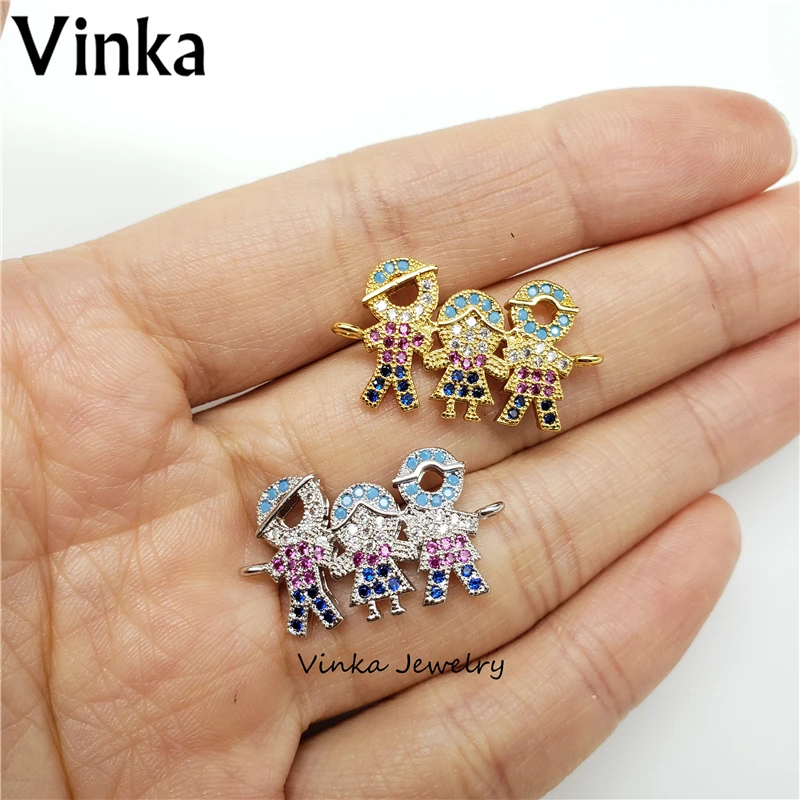 10pcs Family Baby Kids Charm Bracelets Beads Chains For Mom Dad Gift Tiny Boys&ampGirls Charms | Украшения и аксессуары