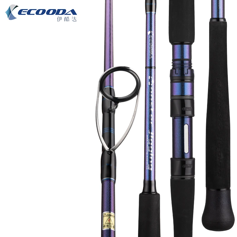 Новый джиггинг-стержень ECOODA Monster полностью части Fuji односекционный EMJ 1 55 м/1 6 68 м