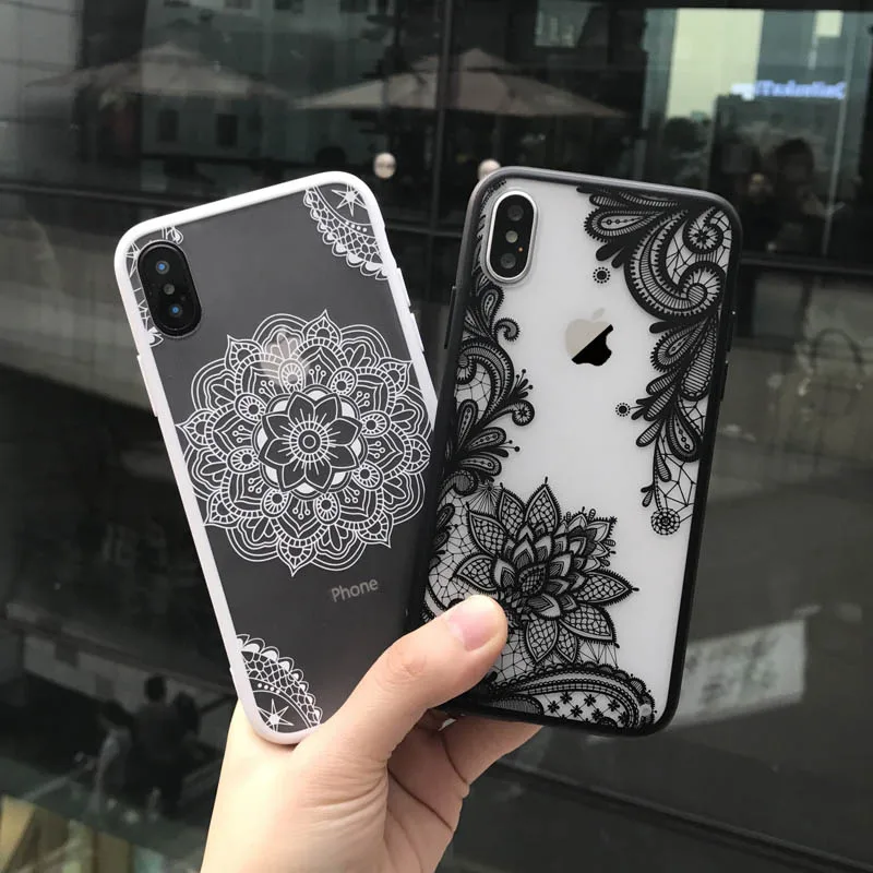 Сексуальный цветочный чехол Kerzzil для телефона iPhone 7 6 6s 5 5s SE Plus Жесткий Чехол из