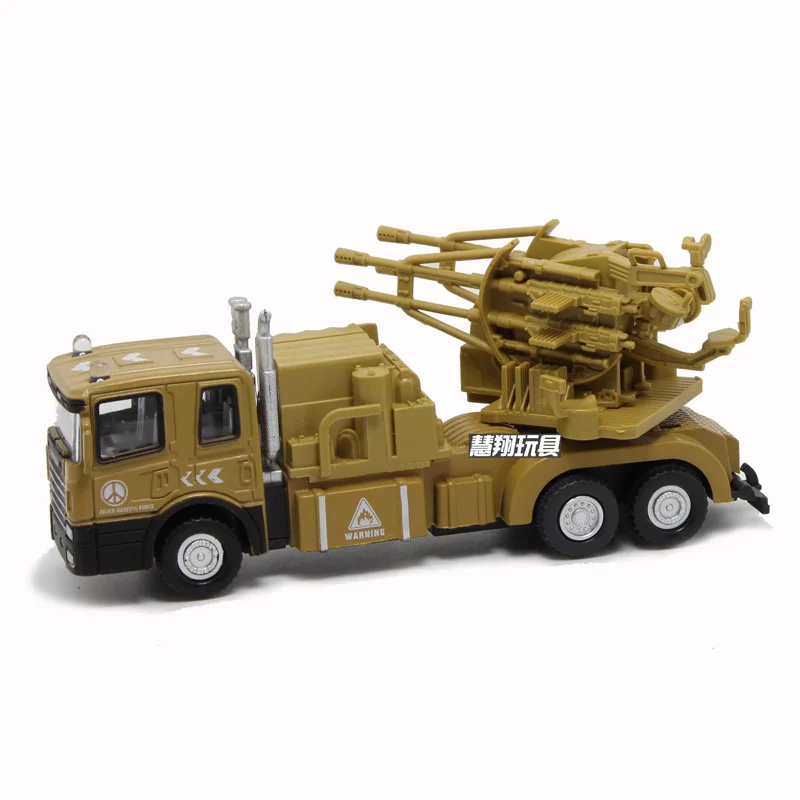

Child Military Fighter Truck Model Set Car Toy Tank Intercepter Fighter Combination Music Light Pull Back Alloy Stand Craft