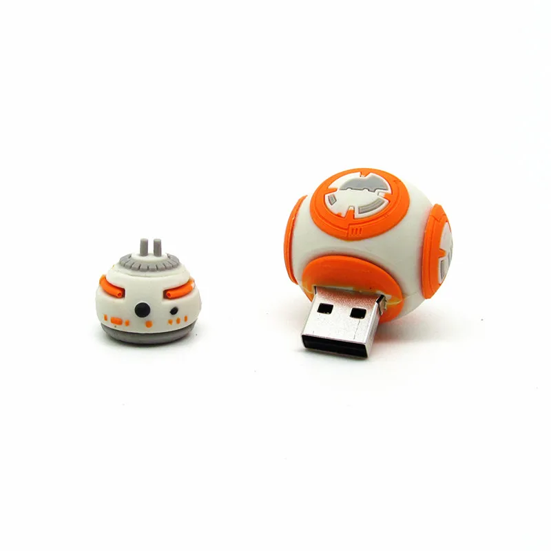 Горячая продажа usb флеш-накопитель Звездные войны BB-8 4 ГБ 8 16 32 карта памяти usb2.0