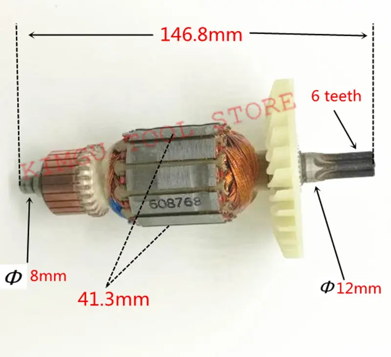 

Genuine ARMATURE 220V-230V for Hitachi 360768E DH30PC2 Rotary Hammer