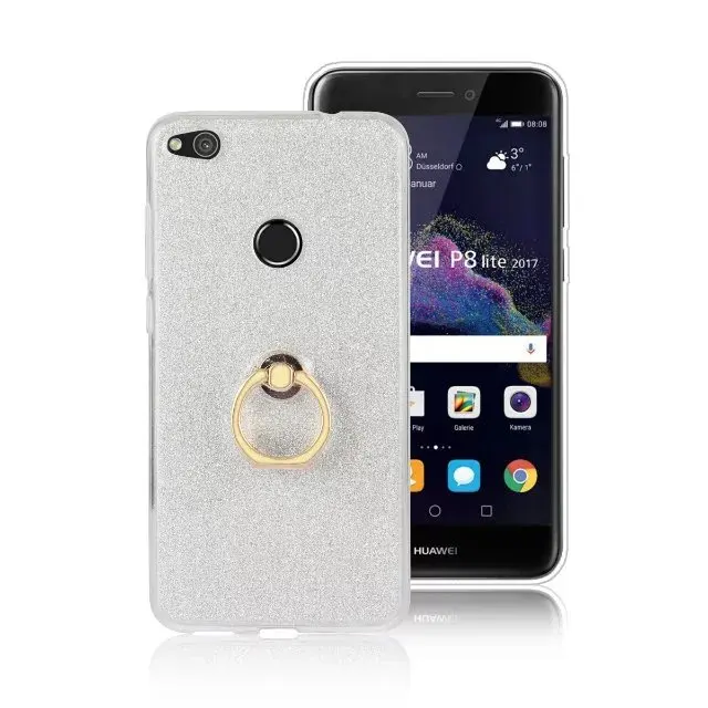 Роскошные Наклейки кольцо пряжки кронштейн чехол для Huawei Ascend P8 Lite 2017/p9 P9