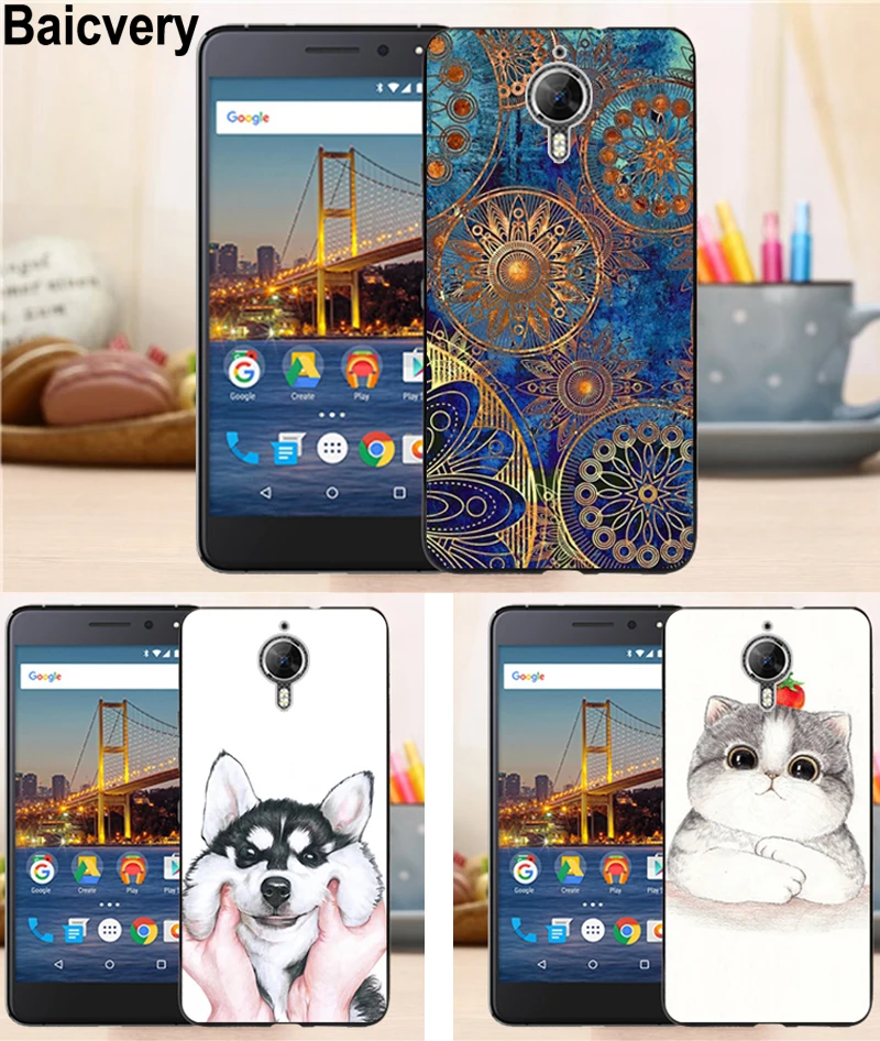 Общий мобильный GM 5 Plus Мягкий чехол для общего мобильного &quotцветной матовый