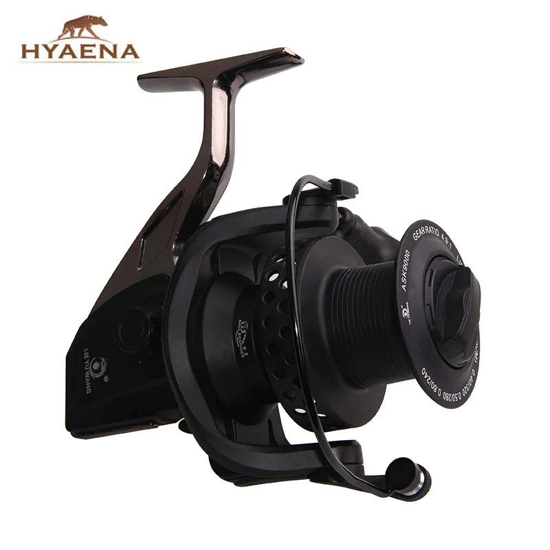 

Hyaena ASK 8000-9000 13 + 1 BB 4.9:1 Spinning Fishing Reel Metal Fishing Reel With Exchangeable Right Left Handle