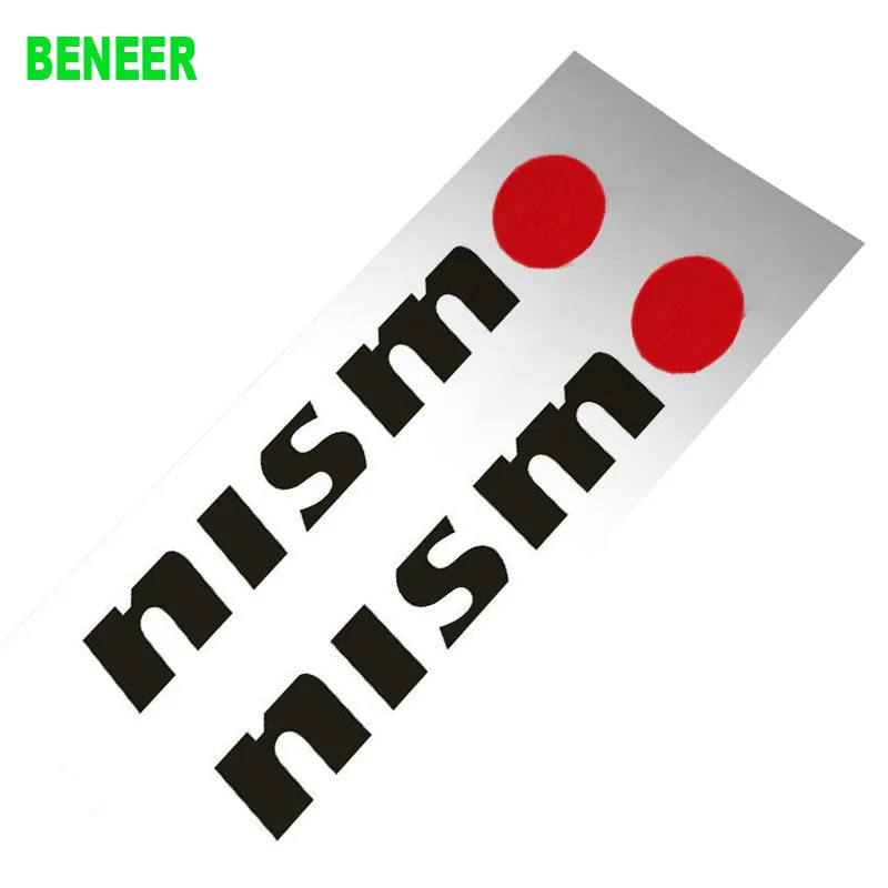 2 шт. nismo боковые зеркала автомобиля стикер внешней отделки Стикеры для Nissan Tiida Sunny