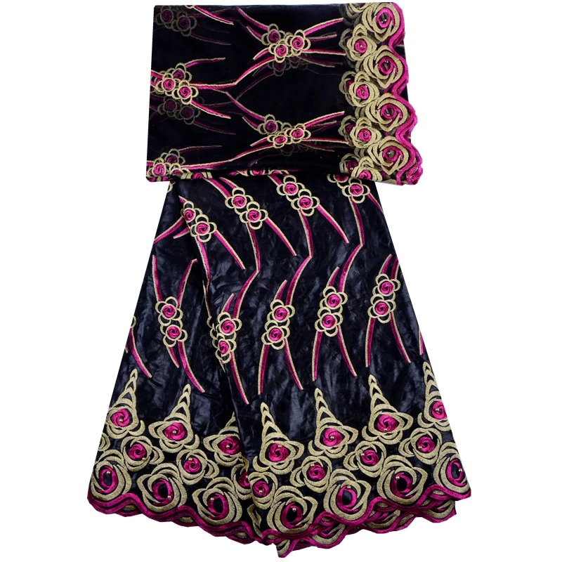 5 + 2 ярдов Горячая Распродажа Африканский Базен Riche Getzner 2018 Высокое качество