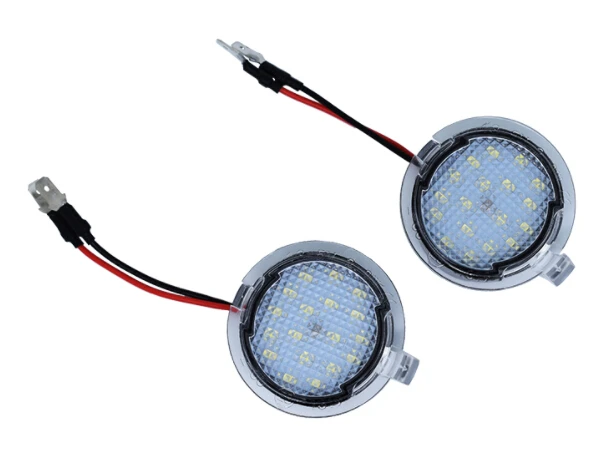 For S-Max 2015 HOPSTYLING супер яркий 2 шт. светодиодный светильник под боковым зеркалом для Ford Edge Explorer Mondeo aurus F-150 S-Max - Испускаемый цвет: For S-Max 2015
