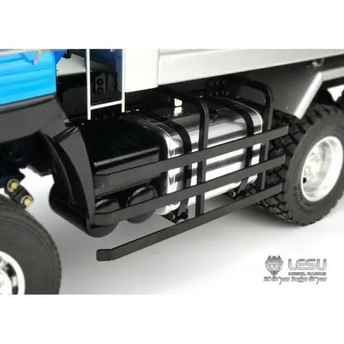 Модель Гидравлического самосвала 1/14 LESU HN 700 DIY Tmy 6x6 модель грузовика мотор ESC радио