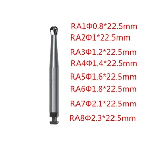 Стоматологический Продукт RA, Круглый бор, бесплатная доставка, стоматологическая лаборатория, низкоскоростные боры из карбида вольфрама
