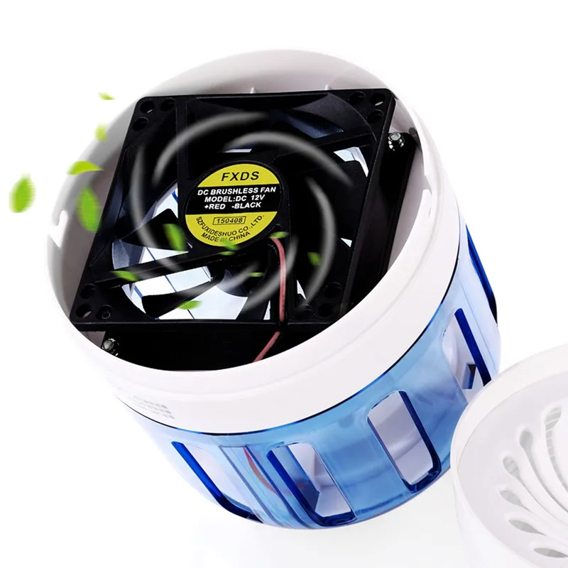 Домашний бесшумного летучими Mosquito Убийца лампы LED насекомых мухобойка Fly Борьба с