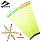 Охотничий стрельба из лука, 12 шт., 30 дюймов, флуоресцентный желтый лук, углеродная стрела + 6 шт. стрел, наконечники для стрел