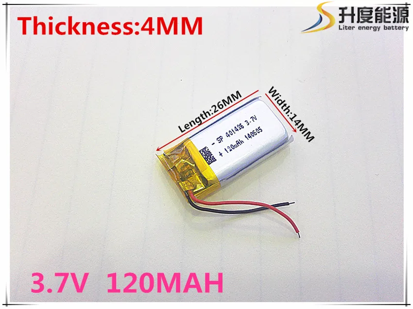 1 шт. 401426 3 7 в 120 мАч аккумулятор планшета с защитной платой для MP3 MP4 MP5 GPS цифровой