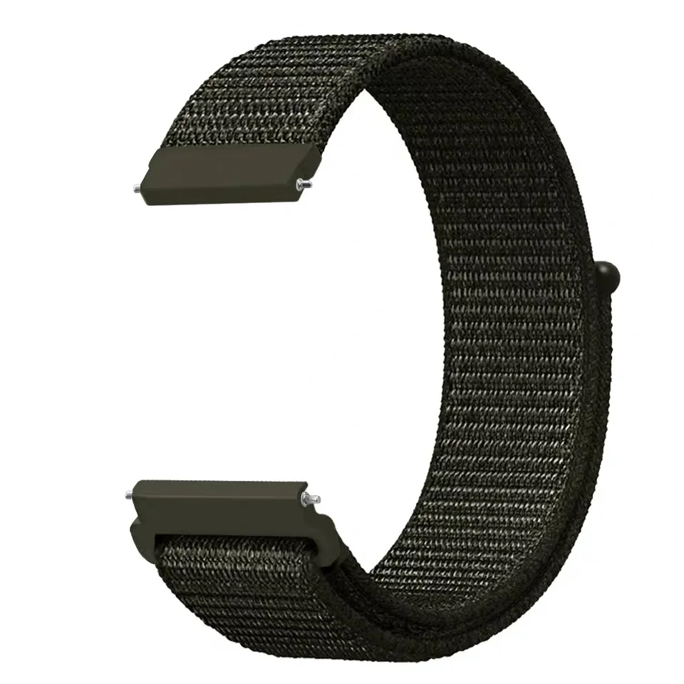 Сменный тканый нейлоновый ремешок для Fitbit Versa, дышащий регулируемый ремешок для часов с петлей для samsung, Смарт-часы