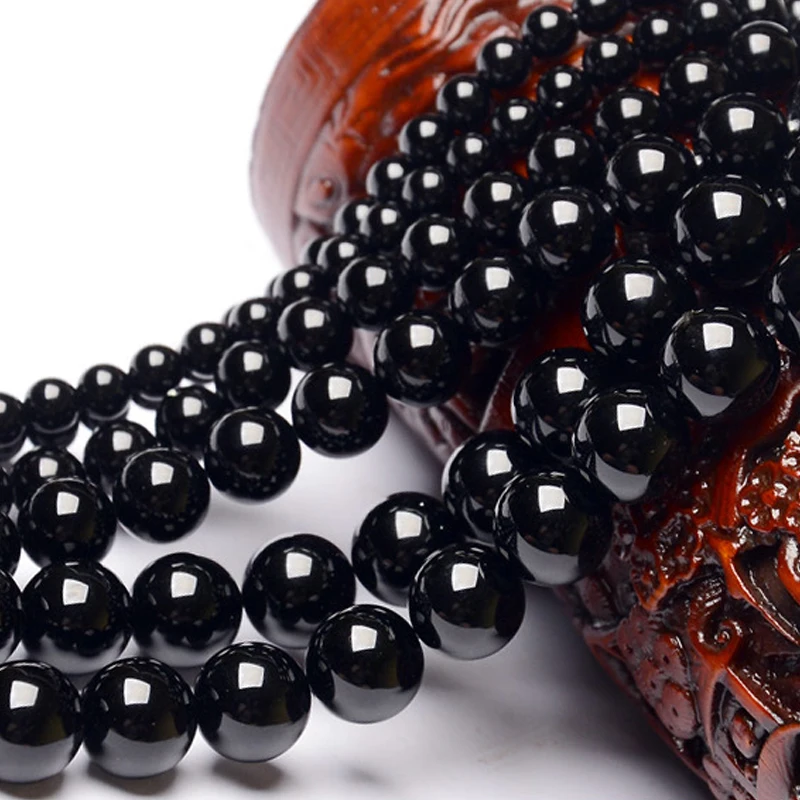 Новый черный оникс заполнение Агаты Diy ручной работы натуральный камень бусины