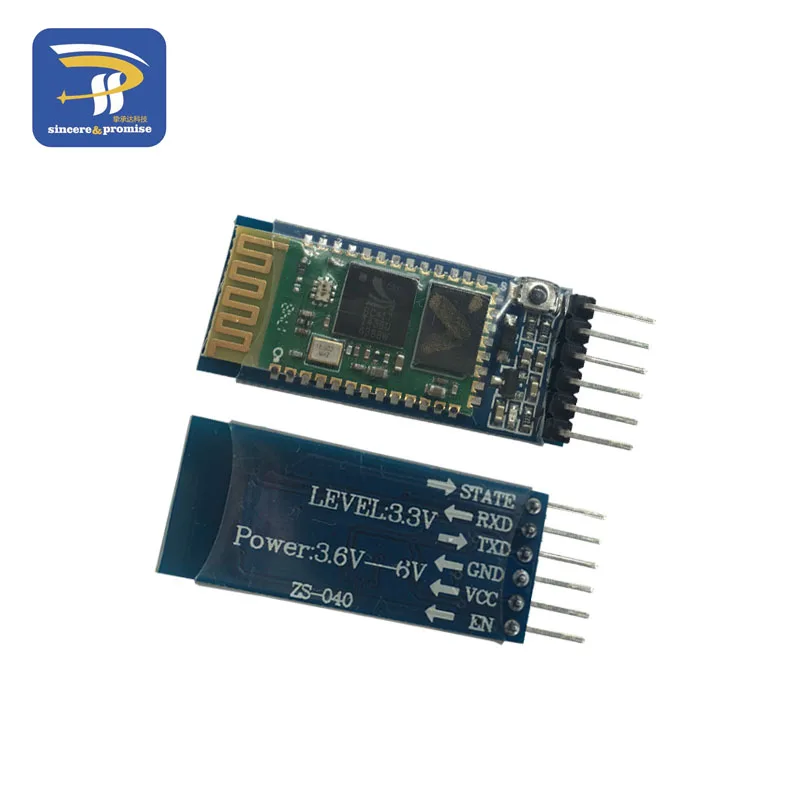 HC-05 HC05 беспроводной модуль для Arduino Серийный 6 Pin Bluetooth/HC-06 4 Pin радиочастотный приемник приемопередатчик модуль RS232 главный раб