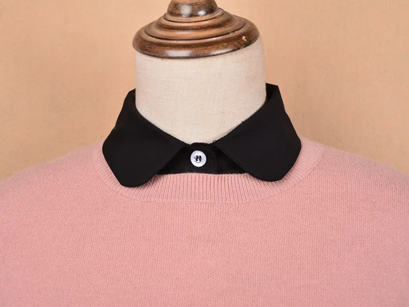 Новый дизайн модный искусственный воротник с жемчугом хлопок декоративный бюст