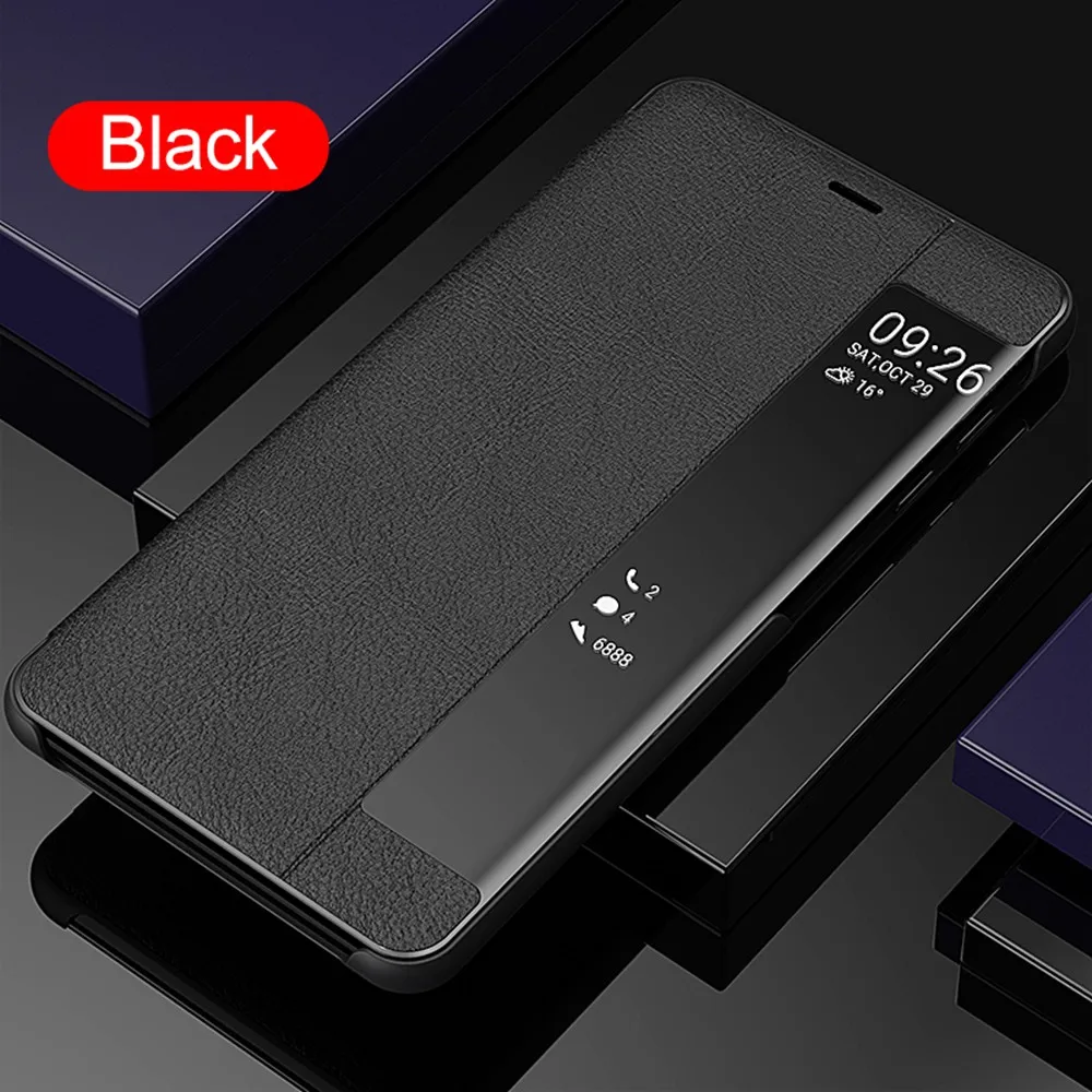 Чехол KISS с окошком и Откидывающейся Крышкой, чехол для телефона huawei Y6 Honor 8X, кожаный чехол для huawei P Smart Plus Nova 3 3i Funda Capa