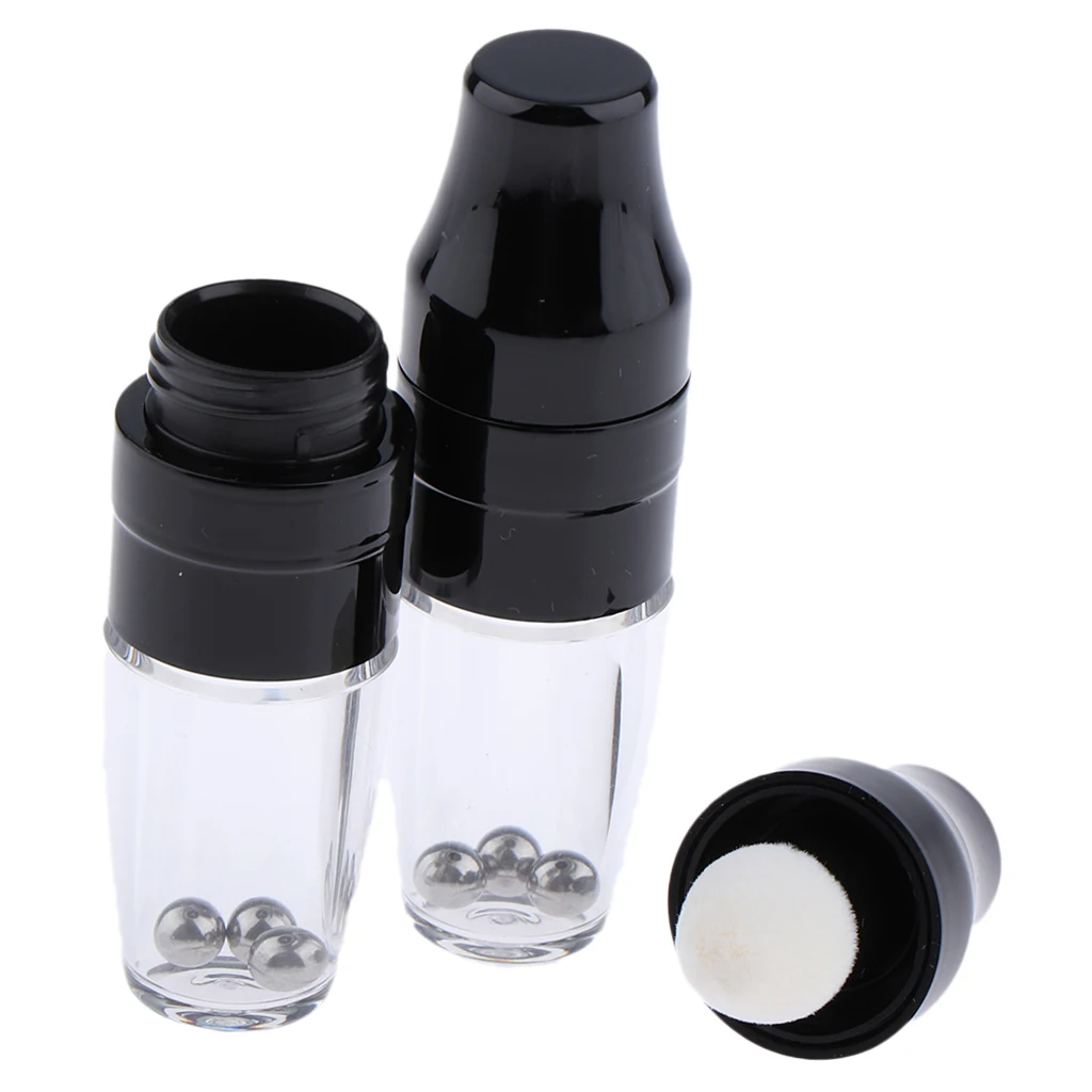 Пластиковый 5 мл пустой блеск бальзам для губ встряхивание бутылки тубус