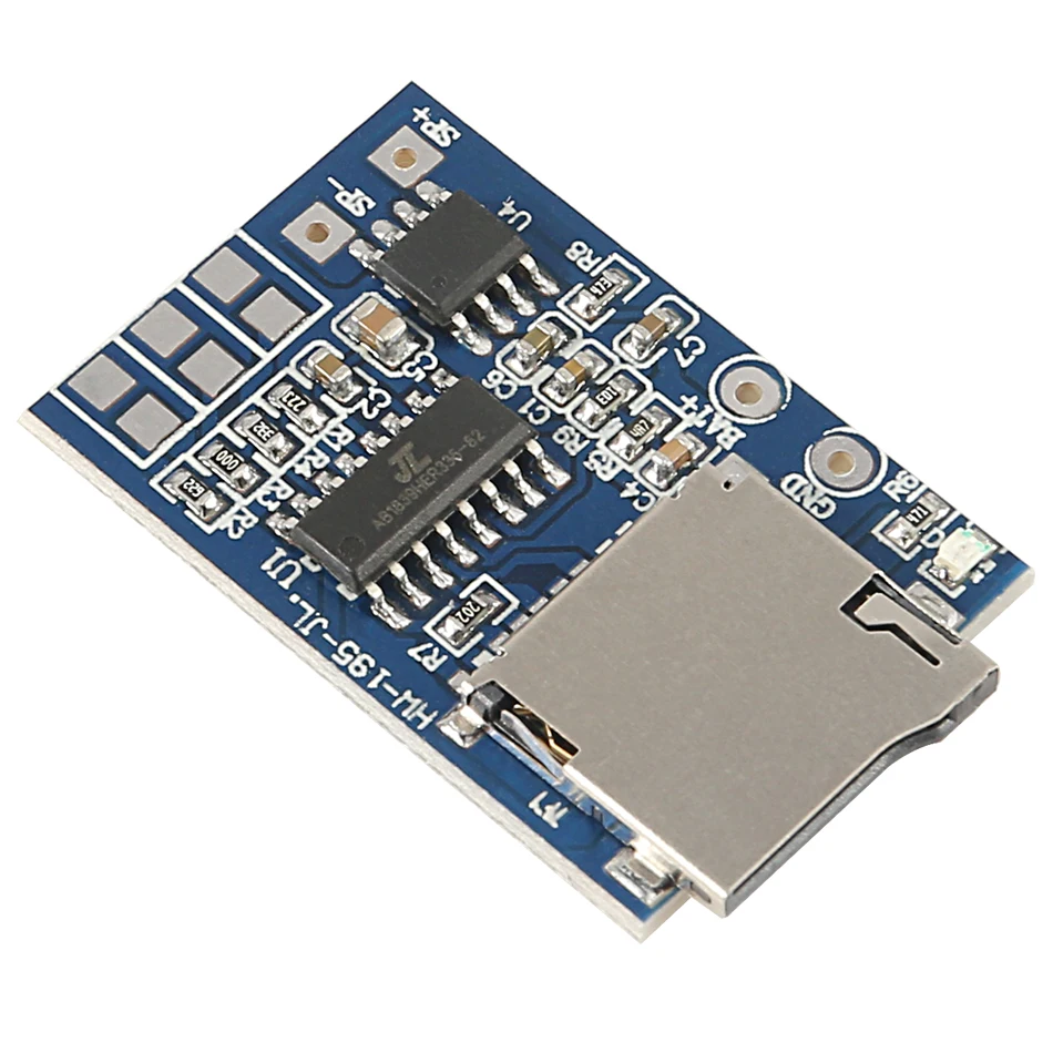 GPD2846A плата MP3 декодера TF карты 2 Вт модуль усилителя 3 7 В/5 В для Arduino GM питания с