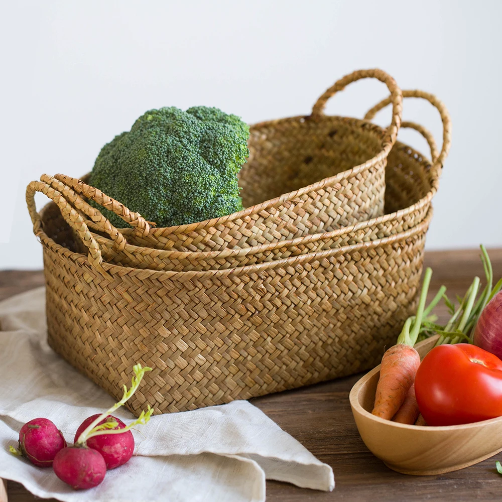 

Storage Basket Desktop Finishing Basket Storage Basket Kitchen