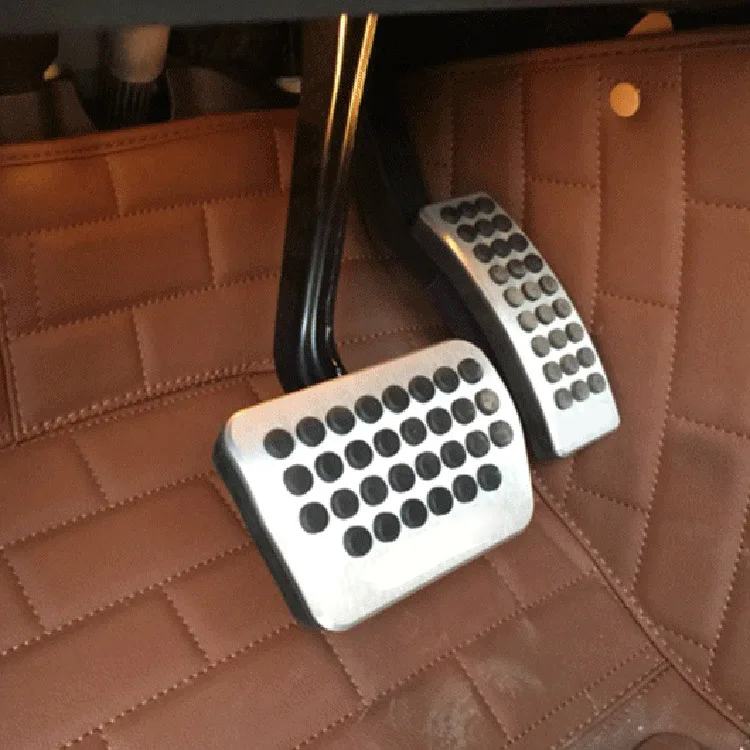 4 шт. алюминиевый нескользящий для ног топливный чехол педали газа тормоза Benz R Class