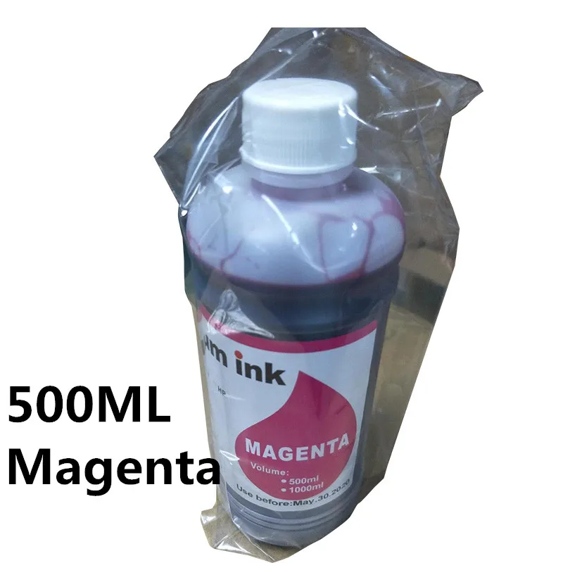 M Совместимость для hp Designjet T610 T620 T770 T790 T1100 T1120 T1200 T1300 T2300 500 510 800 Z2100 чернила для заправки комплект 500 мл - Цвет: M