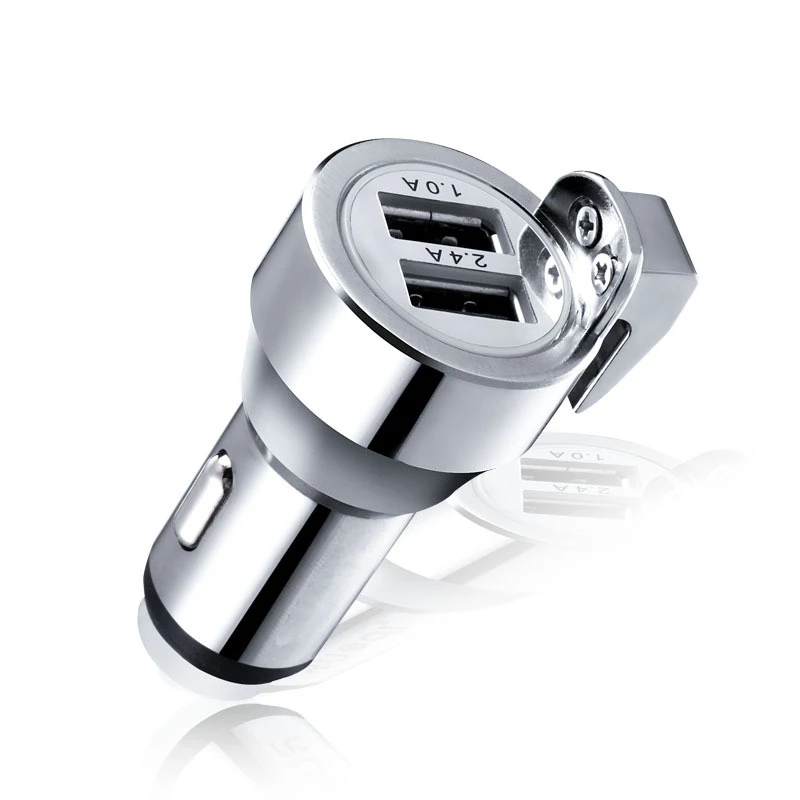 1 шт. Автомобильный многофункциональный 3 в двойной USB металлический молоток