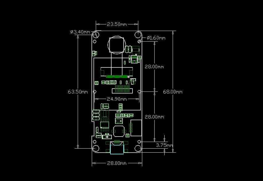 TTGO T-camera Plus ESP32-DOWDQ6 8MB SPRAM 1,3 дюймов дисплей модуль камеры OV2640