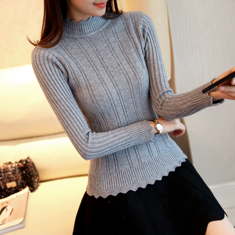 Коллекция 2020 года женский свитер новое зимнее платье в Корейском стиле с