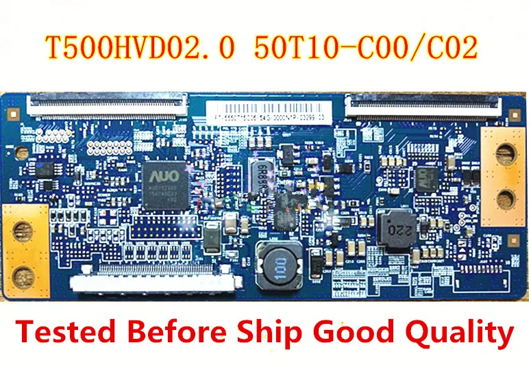 Для T-Con T500HVD02.0 50T10-C00 50T10-C02 Logic доска брусок пластина AUO ЖК-телевизор 42 дюймов 50 |