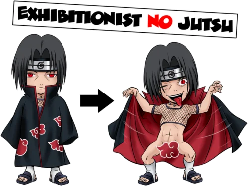 Parodie auf Itachi von Naruto Shippuden-Manga Damen Футболка (698) футболка с героями мультфильмов Мужская