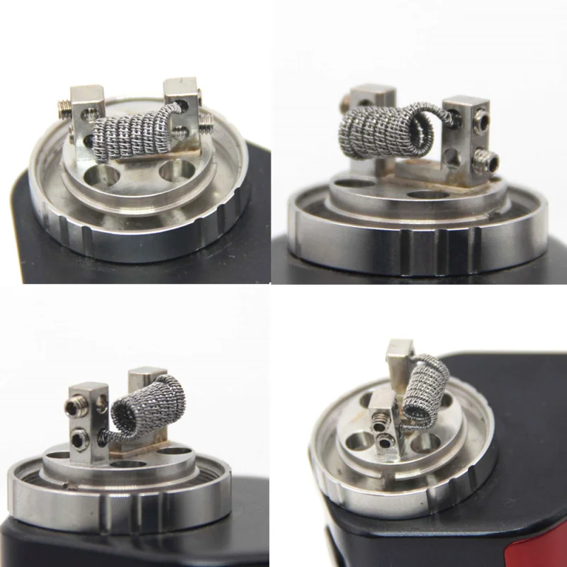 Катушка для нагревательных проводов SEA WOLF NI80 SS316L сплавленная проволока CLAPTON RDA RBA