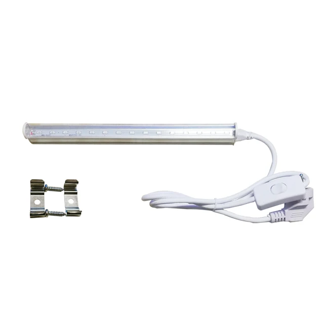1 piece and plug Светодиодная лампа для выращивания растений, 660нм, красный и 450нм, синий, полный спектр, светодиодная лампа для выращивания растений в помещении, переключатель для роста цветов, провод - Испускаемый цвет: 1 piece and plug