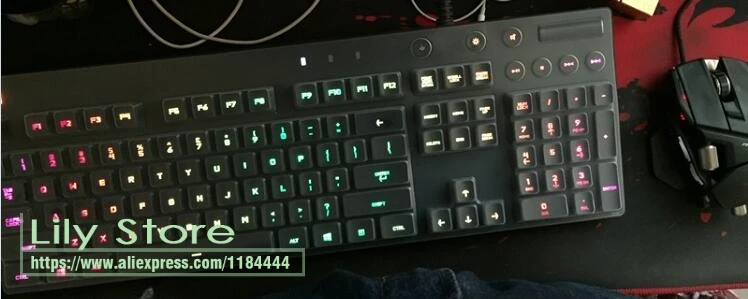 Для Logitech G610 G810 механическая защита клавиатуры с подсветкой Кнопка пылезащитный