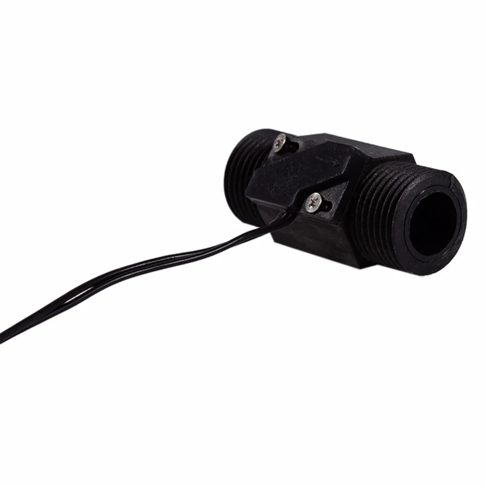 Пластиковый датчик расхода воды магнитный 220 В переменного тока вертикальный или