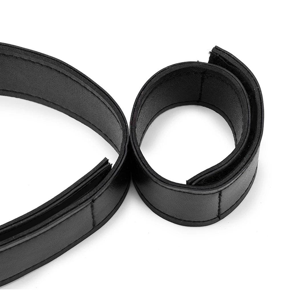 1 пара для женщин и мужчин кожаный ремешок наручных ног самовосберегающий ПВХ