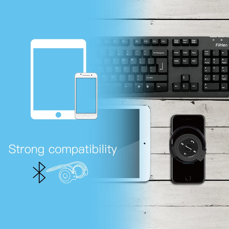 Octaim Bluetooth MP3 плеер наушники Беспроводная Спортивная гарнитура плееры с fm радио