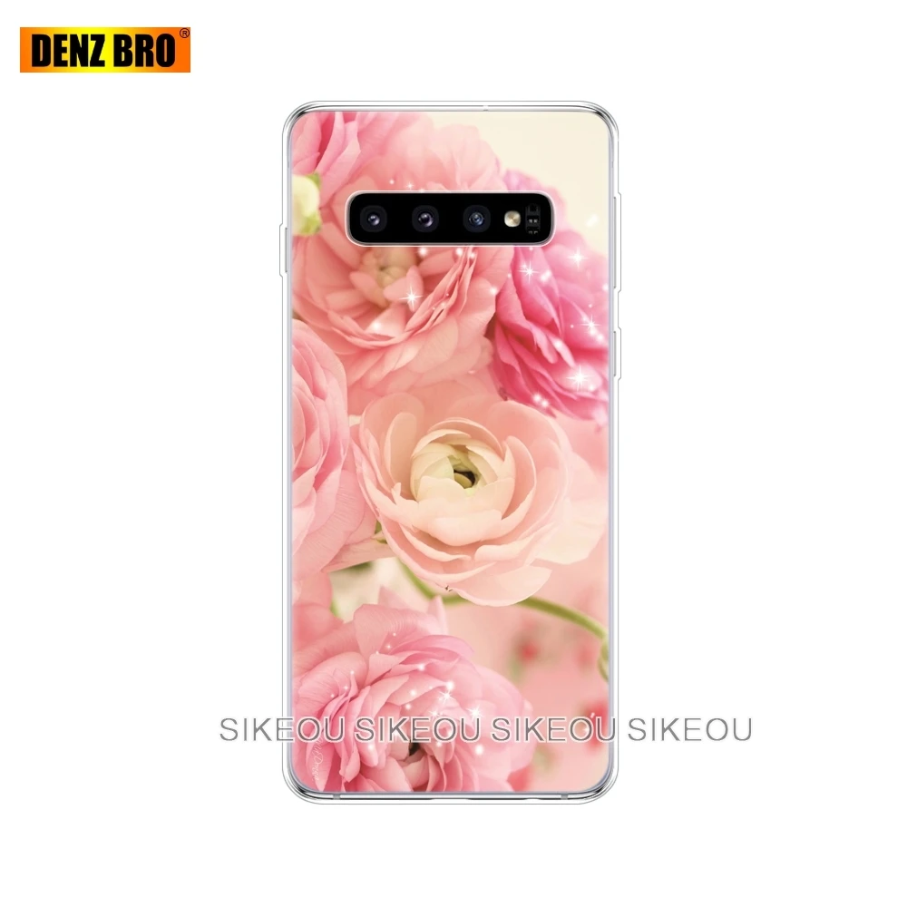 34665 Для samsung Galaxy S10 чехол S10Plus силиконовый чехол ТПУ чехол для телефона S10 E чехол на samsung S10 плюс G975F S 10 SM-G973F чехол - Цвет: 34665