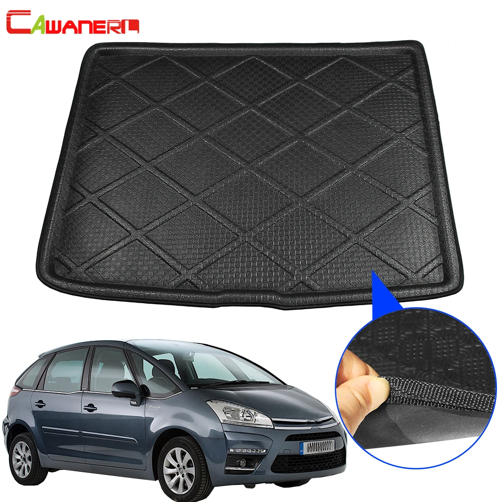 Автомобильный поднос Cawanerl коврик для багажника протектор груза Citroen C4 Picasso 2008-2018 |