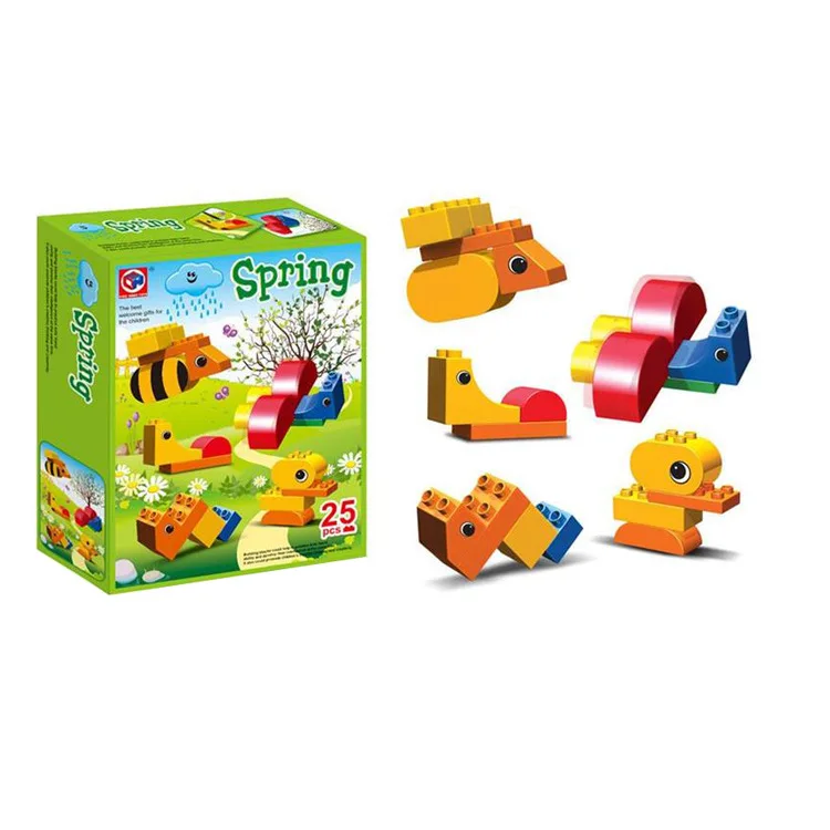Обучающая игрушка Duplo 25 шт. большие частицы всесезонные весенние летние Осенние