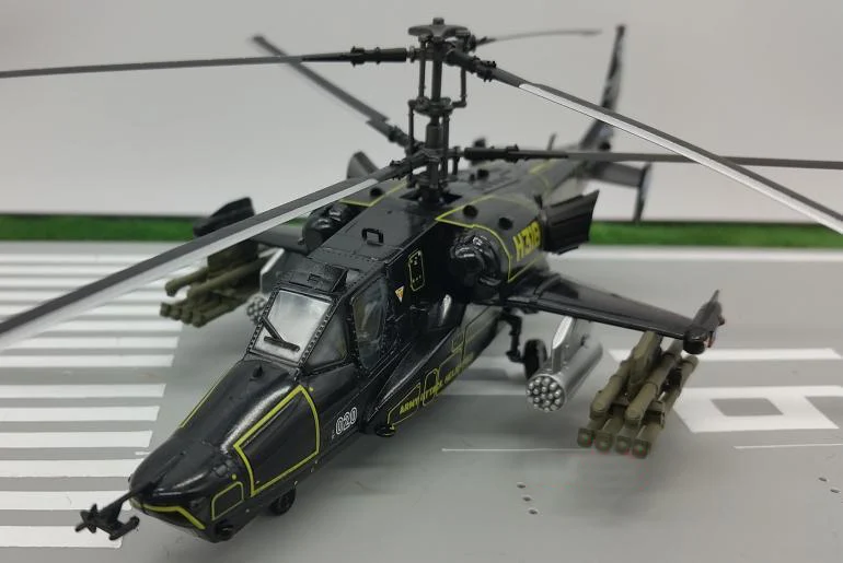 1:72 российский военный вертолет Black Shark модель Trumpeter 37024 Коллекционная модель|russia