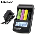 Зарядное устройство Liitokala lii400, ЖК-дисплей, 3,7 в1,2 в, AAAAA, 1865026650163401450010440, с адаптером 12 В, 2 А, USB 5 В, 1 А